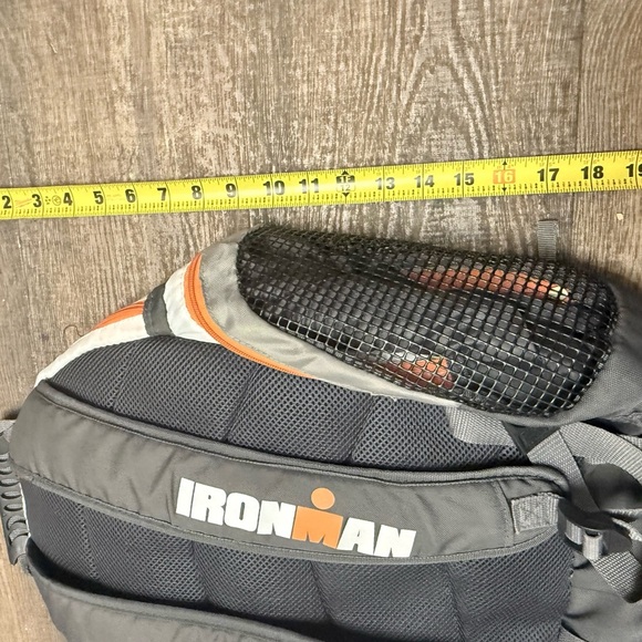 Ironman 35 year anniversary GUC Gray and Orange Technical Backpack - Picture 8 of 16